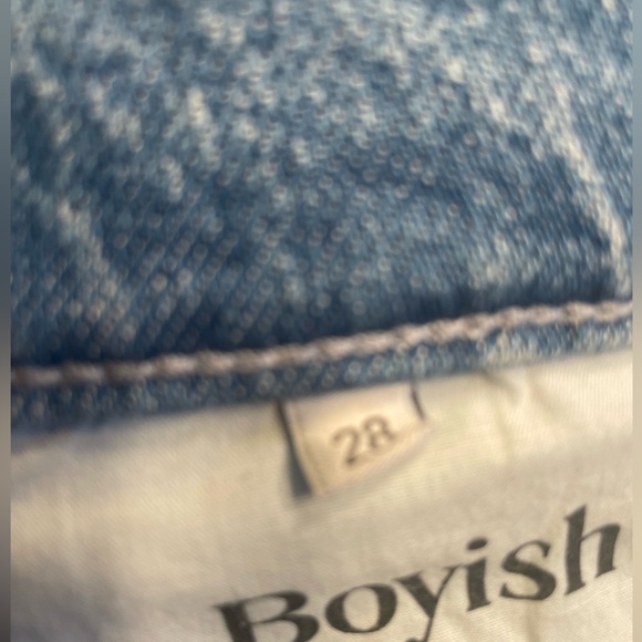 Boyish The Billy Stretch High Rise Skinny Jeans Size 28 - Picture 5 of 8